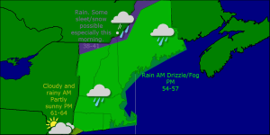 Tuesday morning forecast map 4-8