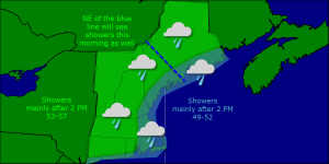Wednesday morning forecast map 4-23