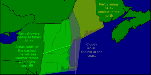 Wednesday morning forecast map 4-30