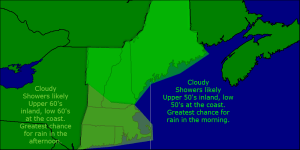 Friday morning forecast map 5-23