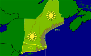 Friday morning forecast map 9-19