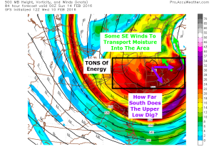 12Z GFS Showing Saturday's Setup