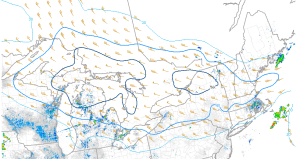 40-50 Knots Of Deep Layer Shear Will Organize Storms Into Small Clusters Capable Of Some Damaging Wind Gusts. Image Credit: SPC