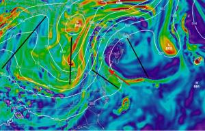 12Z GFS Showing The Pattern For Our Next Rain Threat This Coming Weekend