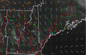 3:00 PM Observations Verifying Today's Forecast