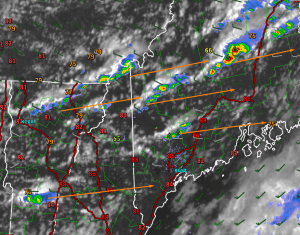1:15 PM Radar And Satellite